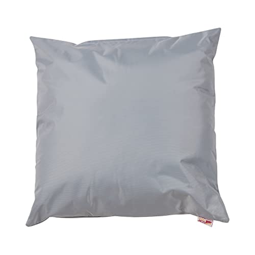 ECR4Kids Jumbo Floor Pillow 27in Light Grey 1