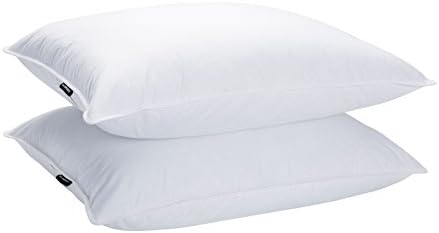 JA COMFORTS Down Feather Pillow 2 Pack - StandardQueen Size