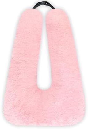 Swemos Travel Pillow - Pink Ergonomic Neck Body Support for Kids Adults