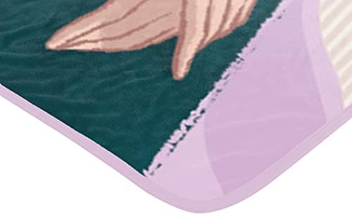 Northwest Frozen Micro Raschel Throw Blanket - Queen of Arendelle 46 x 60