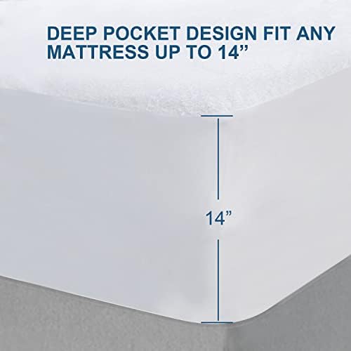Moonsea Twin Mattress Protector Waterproof Breathable