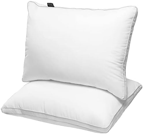 JICUSE Bed Pillows Set of 2 Hotel Quality Down Alternative 1
