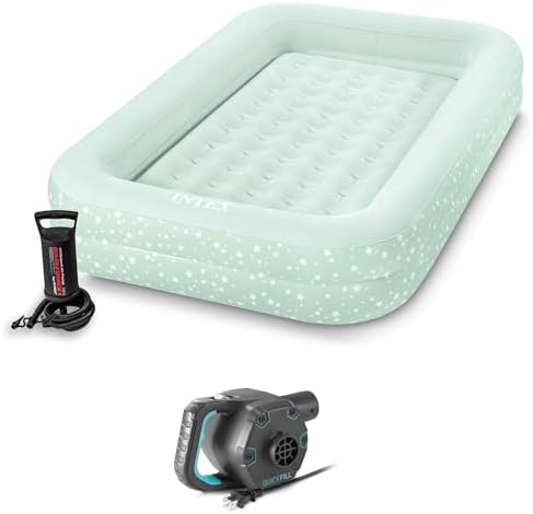 Intex 66810EP Kidz Travel Bed with Electric Pump and Carry Bag