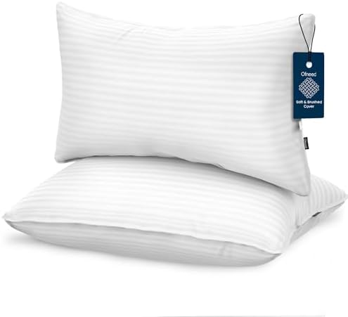 OFNEED Queen Size Pillows Set of 2 Down Alternative