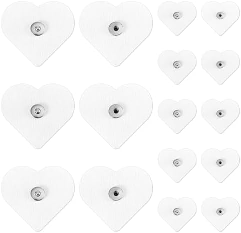 16pcs Heart Shaped Duvet Snaps with Iron Fasteners