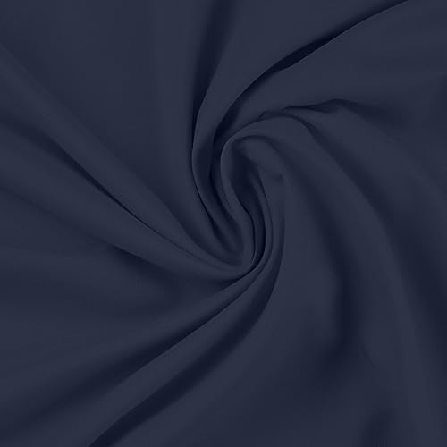 Mellanni Pillow Shams Set - 2 PC Navy Blue Luxury Decor