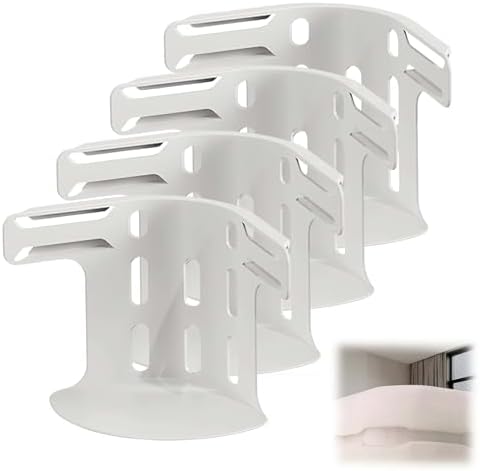 WEERSHUN Sheet Holders Set of 4 White Secure Bed Sheets