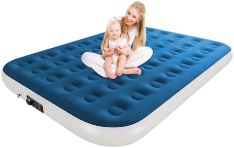HikerSKY Queen Air Mattress with Built-in Pump