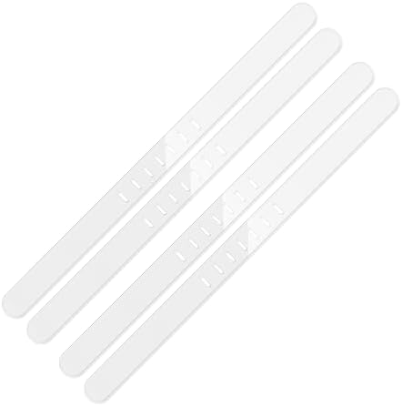 4PCS Replacement Strips for Sheet Holders Clear