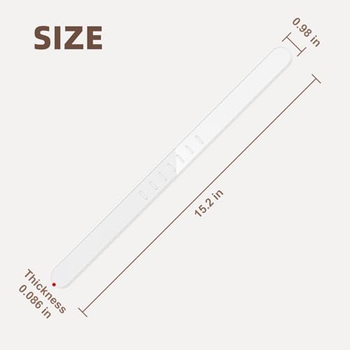 4PCS Replacement Strips for Sheet Holders Clear