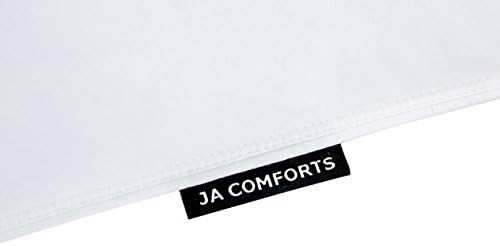 JA COMFORTS Down Feather Pillow 2 Pack - StandardQueen Size