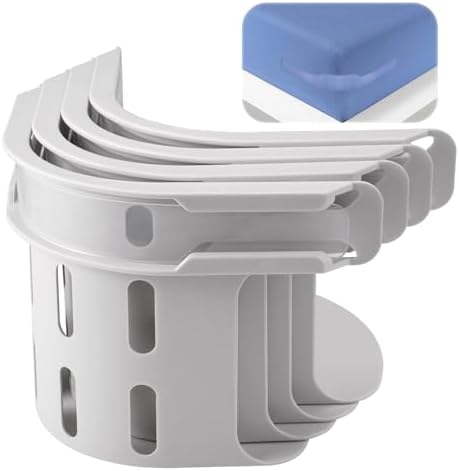 AEDNX Sheet Holders - 4 Pcs Heavy-Duty Mattress Straps White