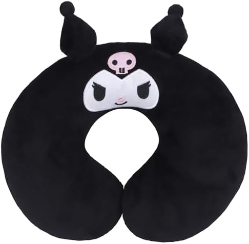 Roffatide Anime Kuromi U-Shape Neck Pillow Printed Plush Melody