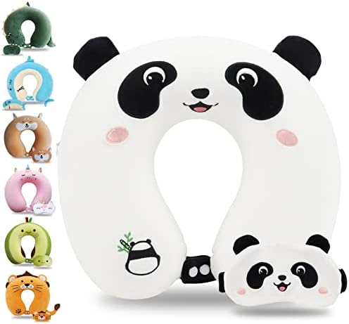 Sexysamba Panda Cartoon Travel Pillow for Kids
