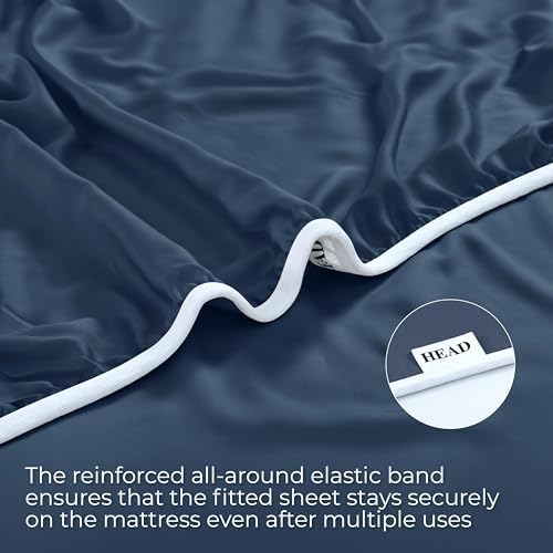 Gokotta Bamboo Rayon Fitted Sheet Set - King Size 1
