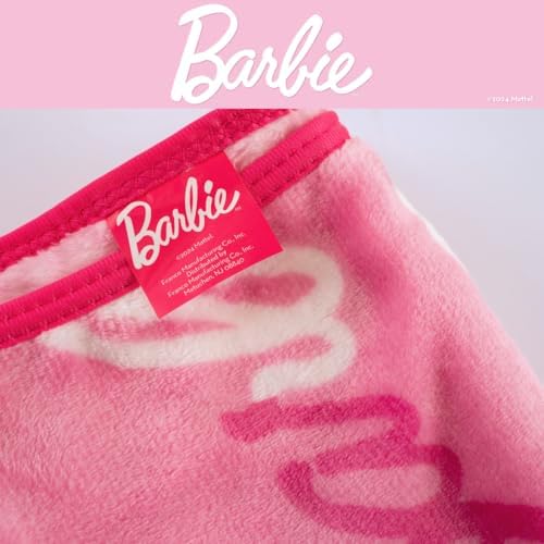 Franco Barbie Kids Bedding Throw 40x50 Inch - Official License