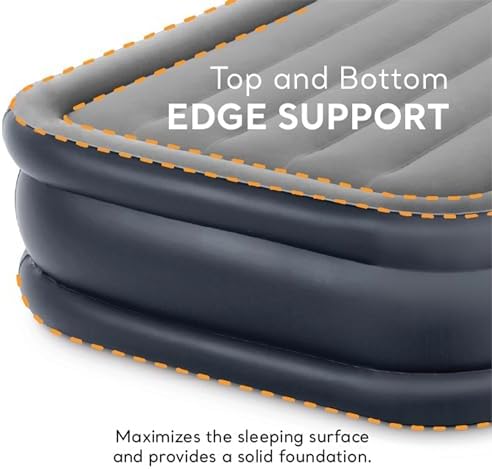 Intex Twin Air Mattress Set with Pump and Carry Bag