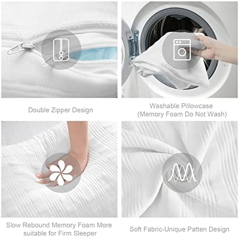 Meoflaw Cooling Pillows Queen Size Set of 2