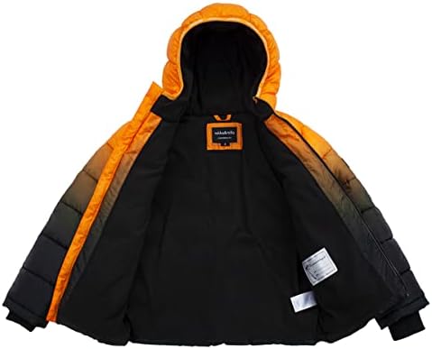 RokkaRolla Boys Heavyweight Puffer Jacket with Fleece Lining 1