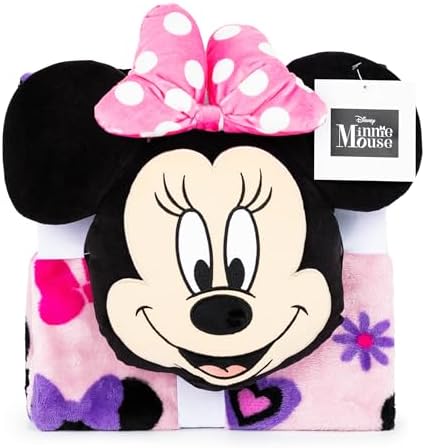 Jay Franco Disney Minnie Mouse Throw Pillow Set 1