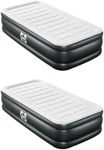 Sealy Twin-Sized 18 Air Mattress with Pump and Storage