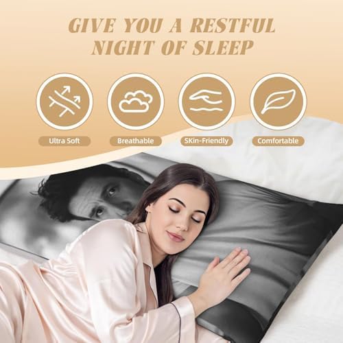 VICRRY Pedro Pascal Body Pillow Cover 20x54
