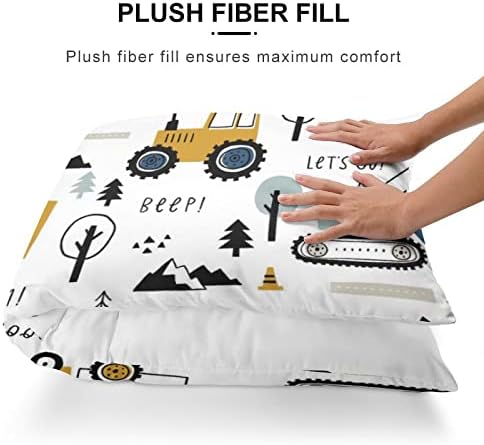 WINTYE Cute Cartoon Crane Body Pillowcase 20x54in