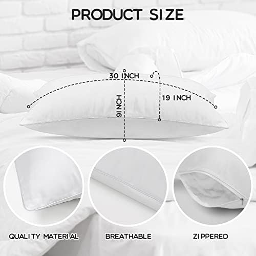Macarrie 20 Pcs Queen Size Pillow Inserts