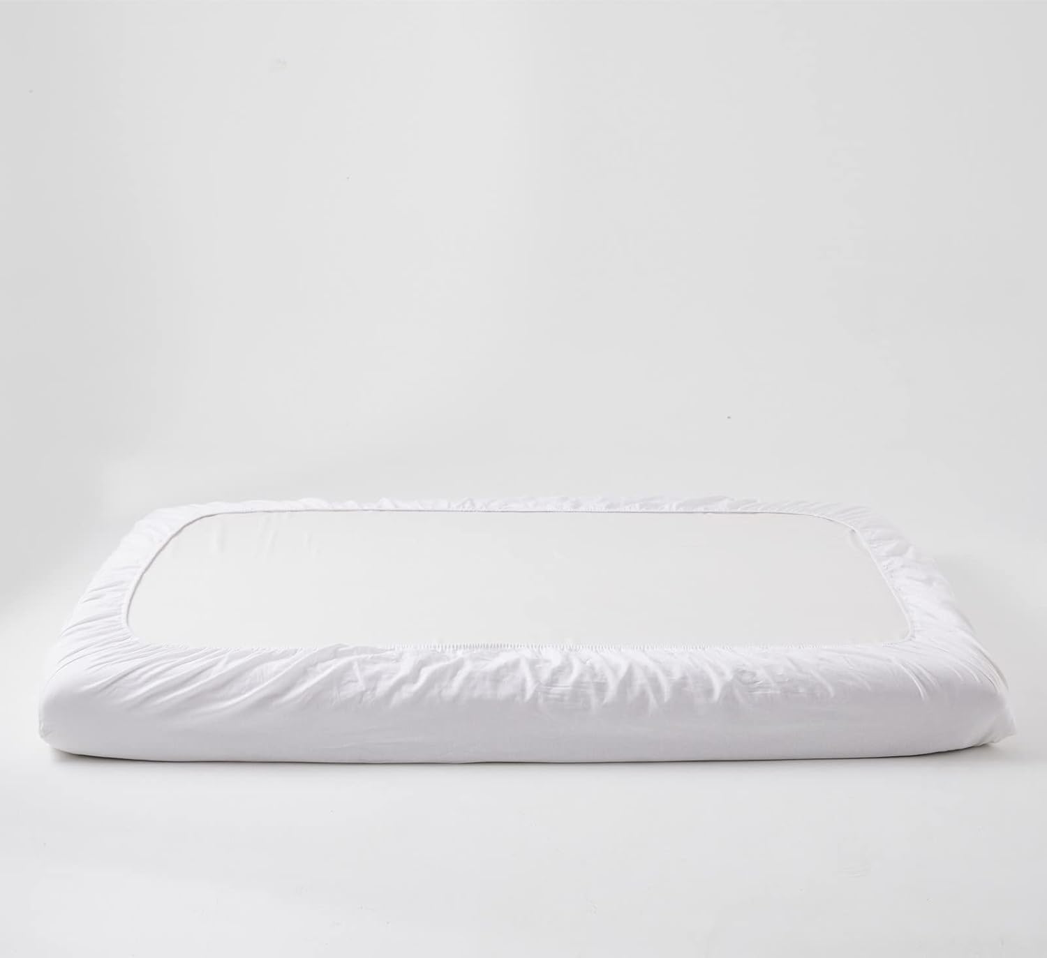 SimpleOpulence Linen Blend Fitted Sheet - Queen Size 14 Deep Pocket
