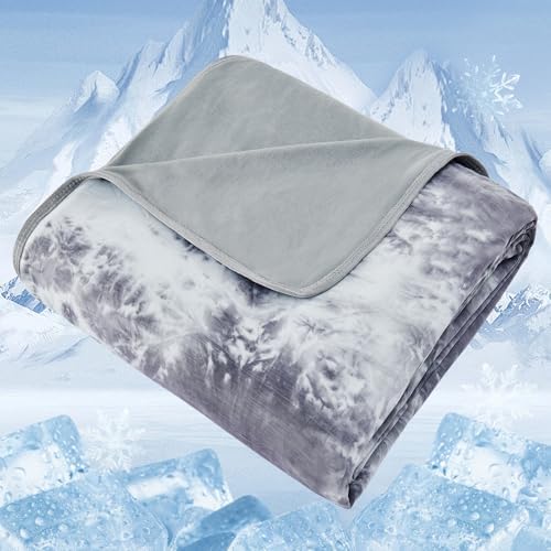 NORD ECO Cooling Blanket Queen Size Tie Dye Grey