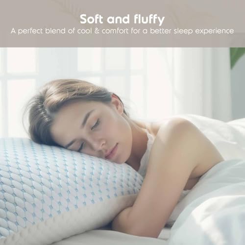 Nestl Cooling Pillow for Sleeping 2 Pack