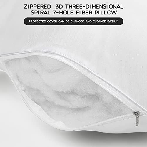 Macarrie 20 Pcs Queen Size Pillow Inserts