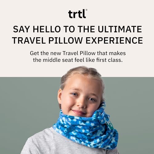 Trtl Pillow - Super Soft Neck Support Travel Pillow - Machine Washable 1
