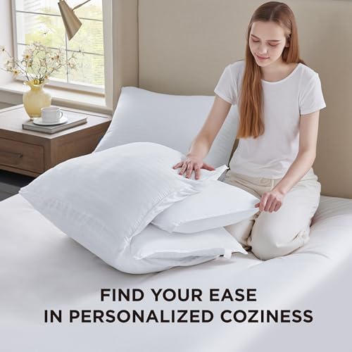 Bedsure Adjustable Layer Standard Pillow 2 Pack