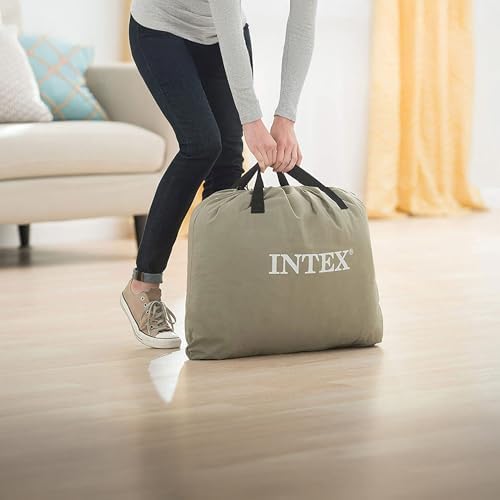 Intex Twin Air Mattress Set with Pump and Carry Bag