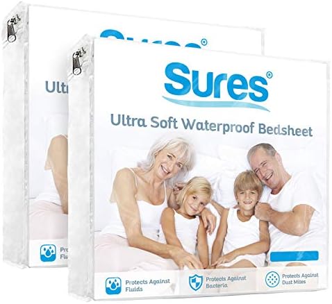 Sures Waterproof Mattress Protector - California King Size