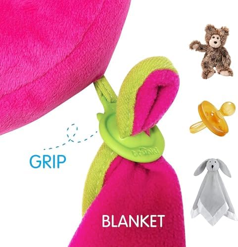 Trunki Kids Travel Neck Pillow Chin Rest Yondi SMALL Betsy Pink