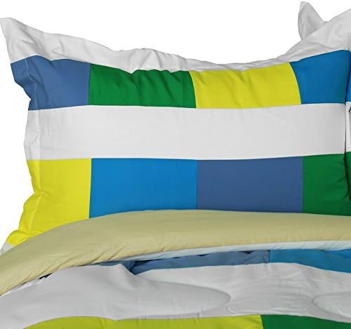 Laura Dreamland Quilted Patchwork Down Alternative Comforter Set Twin