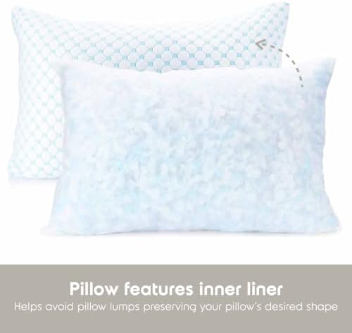 Nestl Cooling Pillow for Sleeping 2 Pack