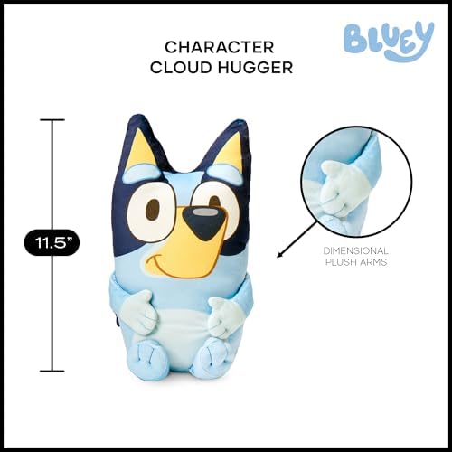NORTHWEST Bluey Cloud Hugger Pillow 115 Inches