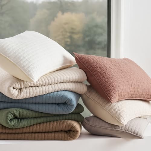 Ultra Soft Cross Stitch Cotton Quilt Set Queen Size 1