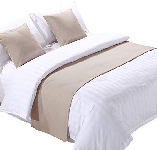 Zhiyuan Reversible Bed Scarf 195x102 Bisque
