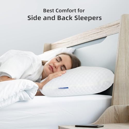 Inight Memory Foam Pillow for Back and Side Sleepers
