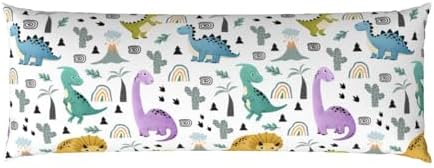 Cute Dino Body Pillow Case 20x54
