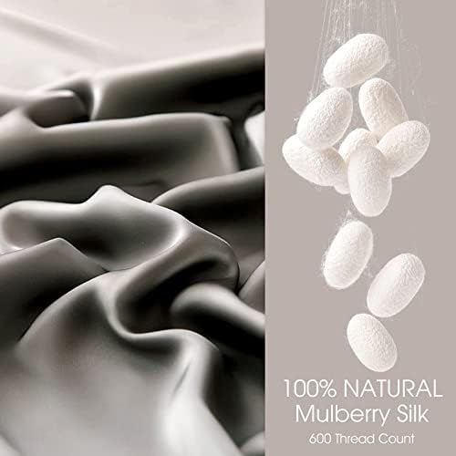WLOSJ Mulberry Silk Pillowcase 13x18 Inches Toddler Size 2 Pack