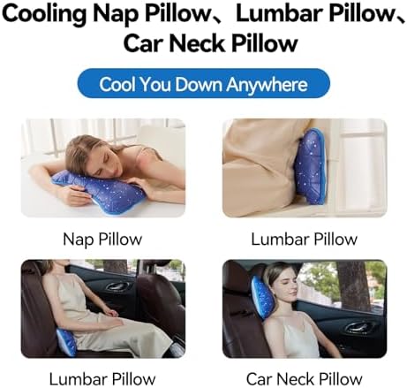 BECGAM Cooling Gel Pillow 15 x 7 for Kids and Adults