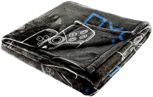 PlayStation Controller Throw Blanket for Kids