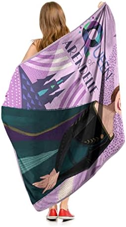 Northwest Frozen Micro Raschel Throw Blanket - Queen of Arendelle 46 x 60