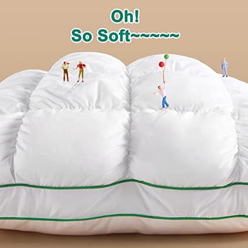 YOUR MOON Fluffy Queen Bed Pillow Set of 2