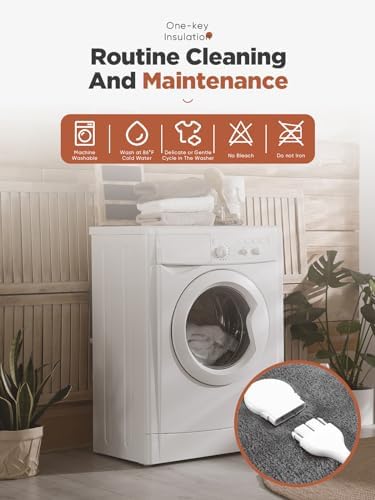 Mlivrom Heated Throw Blanket with Timer Auto-Off and 8 Heating Levels